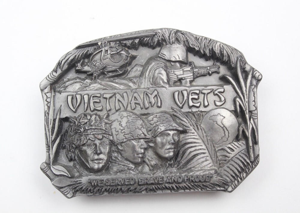 Buckles Of America Master Piece Collection VIETNAM VETS Buckle BA219