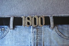 Vintage 1800 Tequila Belt Buckle