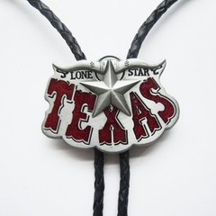 BRAND NEW TEXAS STAR COWBOY WESTERN RODEO BOLO TIE