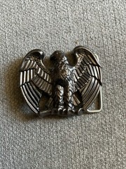 Perched Eagle Belt Buckle Vintage 1980s AVON Patriotic Western See Pics