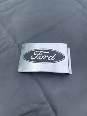 FORD Logo Stainless Steel Belt Buckle Black Officially Licensed Product L@@K!