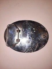 U.S.A. Flag Motorcycle Metal Belt Buckle *Heavy* Buckle Only United States