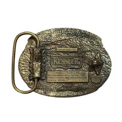 Kessler Vintage 1993 Belt Buck Spirit of Pennsylvania Smooth As Silk