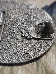The Great American Buckle Co. Novelty Belt Buckle Made In USA Fish America Limit