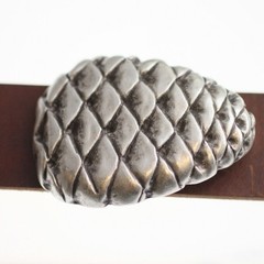 Pine Cone Belt Buckle – Rustic Natural Metal Belt Buckle