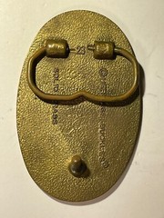 VTG Heritage Chariots of Fire 1983 General Safety Pumper No 17 Brass Belt Buckle