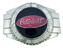 Peterbilt Trucker Tractor Owner Operator Belt Buckle Western Cowboy Rodeo Texas