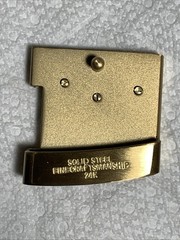 LOUIS VUITTON Gold tone Buckle