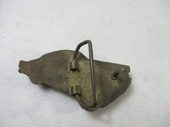 1978 Vintage 55-56 Ford Thunderbird Solid Brass Belt Buckle original