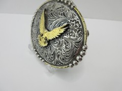 Vintage Western Eagle Belt Buckle – Rodeo Style Cowboy Cowgirl Accessory
