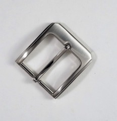 New 1 1/2&Prime; (38mm) buckle(#T7) high quality pin style brushed nickel color USA