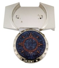 12 Pcs Mexican Azteca Calander Hecho Mexico Malverde Belt Buckles Lighters Metal