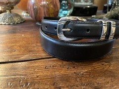 Alexander Kalifano James Reid Dgn Sterling Silver Belt Buckle 39-41-1.25-1” Nu✅