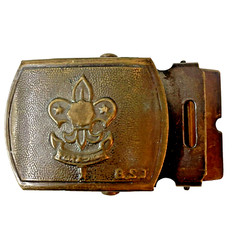 Boy Scouts of Japan BSJ Belt Buckle Circa 1970 1.75 x 1.5 inches