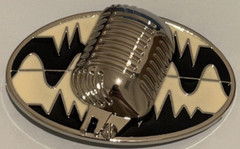 Music Belt Buckle Microphone Men Clothing Accessories Gifts Novelty Rock & Roll