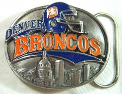 New Rare 1991 Denver BRONCOS NFL Belt Buckle – Limited Edition #2451 of 10,000