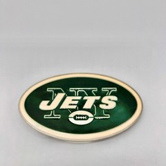 NY Jets Belt Buckle New York NFL Football Season Men&rsquo;s Game Day Accessories