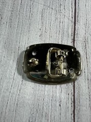 Vintage Blue And Gold Belt Buckles for men