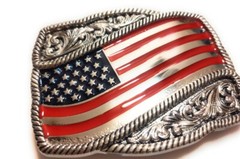 prem USA FLAG United States belt buckle military army navy marines AF USA Seller