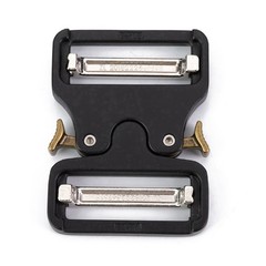 38mm Quick Release Dual Adjustable No Sew Duty Belt Buckle Tactical Belt Buckles