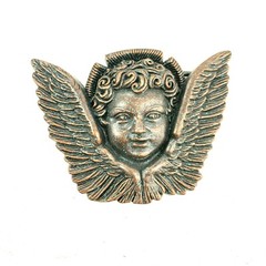 Washed Up Hollywood Angel Metal Belt Buckle Grunge Skull Punk Biker