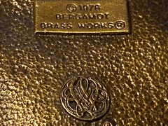 Bergamot Brass Works Belt Buckle GREAT NORTHWEST Rocky Mountains/Columbia River