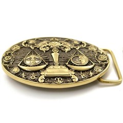 Libra belt buckle, Scales, Horoscope Astrological Zodiac Sign