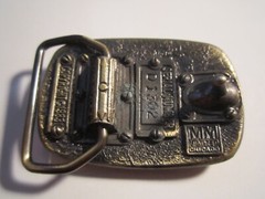 1983 LIMITED MM BELT BUCKLE HORSE THEME – HEAVY- GW-13