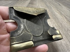 Wells Fargo & Co. W F & Co Anson Mills Belt Plate Buckle