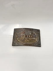 VINTAGE New Mexico 1912 Land Of Enchantment Belt Buckle – By PPI, 1975.