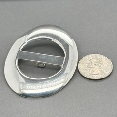 Estate Tiffany & Co. Sterling Silver Peretti Vintage Belt Buckle