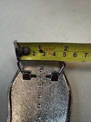 VTG 1776-1976 Bicentennial Eisenhower Dollar Coin Philadelphia Mint Belt Buckle