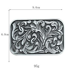 Patterned belt buckle for men&rsquo;s Western cowboy motorcycle riding