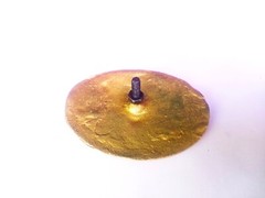 Vintage Harley Davidson Brass Belt Buckle Screw Closure Type Working Condition
