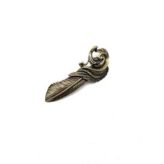 Copper Feathers Charm Jewelry Decoration Accessories Bag Decoration Pendants lot