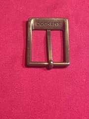 Dockers Bronze Tone Metal Belt Buckle 1.25” Or 30 mm