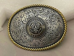 United States Army Western Style Buckle