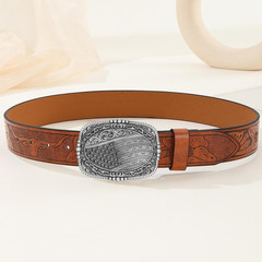 Western Belt Buckles Men Vintage Cowboy American Flag Belt Buckles Gifts for Men