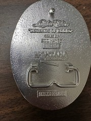 Pro Rodeo Hall of Fame Belt Buckle Montana Silversmiths Rare 2012 Brass Silver