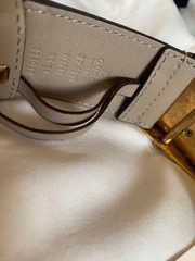 GUCCI Pre-Owned Beige Leather Canvas Belt