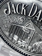 2006 Jack Daniels Belt Buckle Mr. Jack&rsquo;s Office Tennessee Whiskey In Box