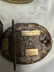 Vintage Tisco Tractor Supply Belt Buckle Lot of Three Buckles