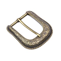 JINBAOSHU 1.5&Prime;(40mm) Belt Buckle Western Cowboy Men 1.5&Prime;(38MM-40MM), Bronze