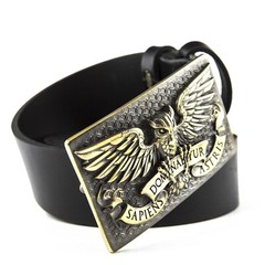 Fighting Owl belt buckle, Wild fighting bird Owl military solid brass belt buckl