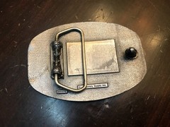 For Excellence In Safety Lab Safety Supply Belt Buckle Pewter