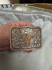 Vintage 2005 Enmon Steer Belt Buckle