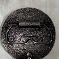 Bergamot Brass Works A-48 Made in USA Eagle Stars American Silver Belt Buckle