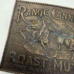 Belt Buckle Range Canning Co – Fort McKavett Texas Lewis Buckles