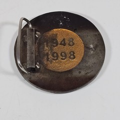 Vintage GM-UAW Powertrain Defiance 50 Years 1948-1998 Belt Buckle Men&rsquo;s Metal