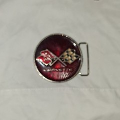 Belt Buckle 1979 Vintage Corvette Pewter by The Collecters Case #1 of 500